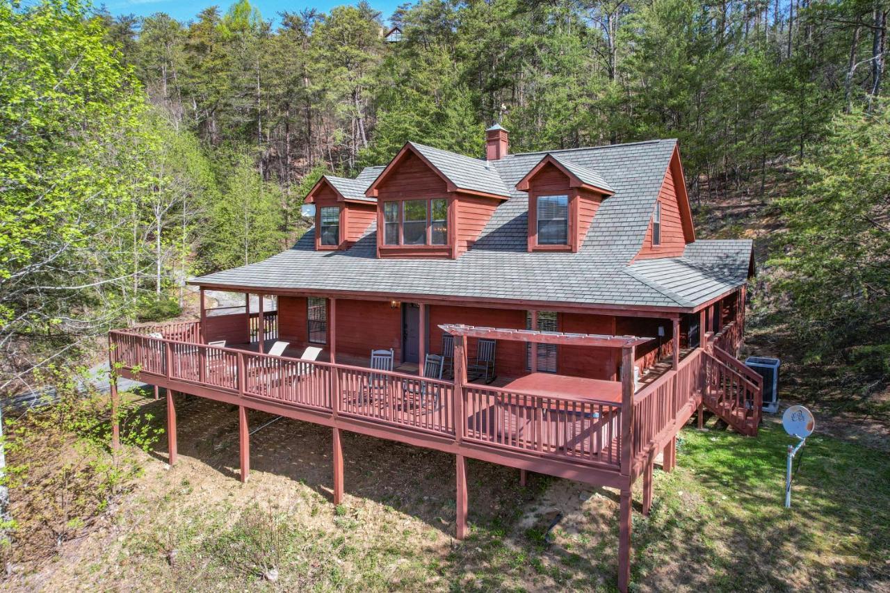 Private Mountain Cabin, Hot Tub Escape In The Smokies, With The View セバービル エクステリア 写真