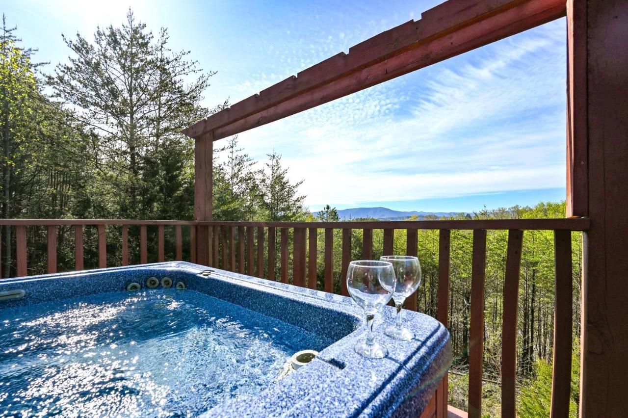 Private Mountain Cabin, Hot Tub Escape In The Smokies, With The View セバービル エクステリア 写真