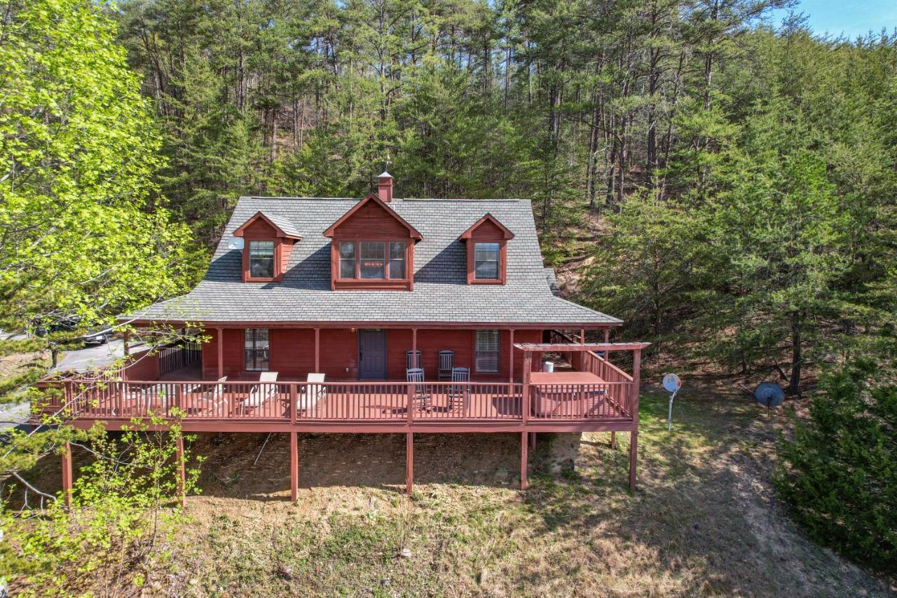 Private Mountain Cabin, Hot Tub Escape In The Smokies, With The View セバービル エクステリア 写真