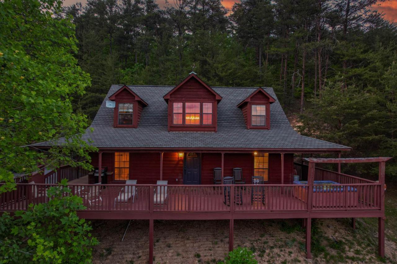 Private Mountain Cabin, Hot Tub Escape In The Smokies, With The View セバービル エクステリア 写真