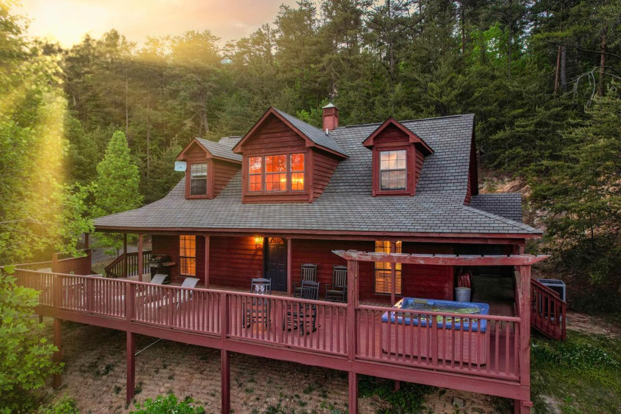 Private Mountain Cabin, Hot Tub Escape In The Smokies, With The View セバービル エクステリア 写真