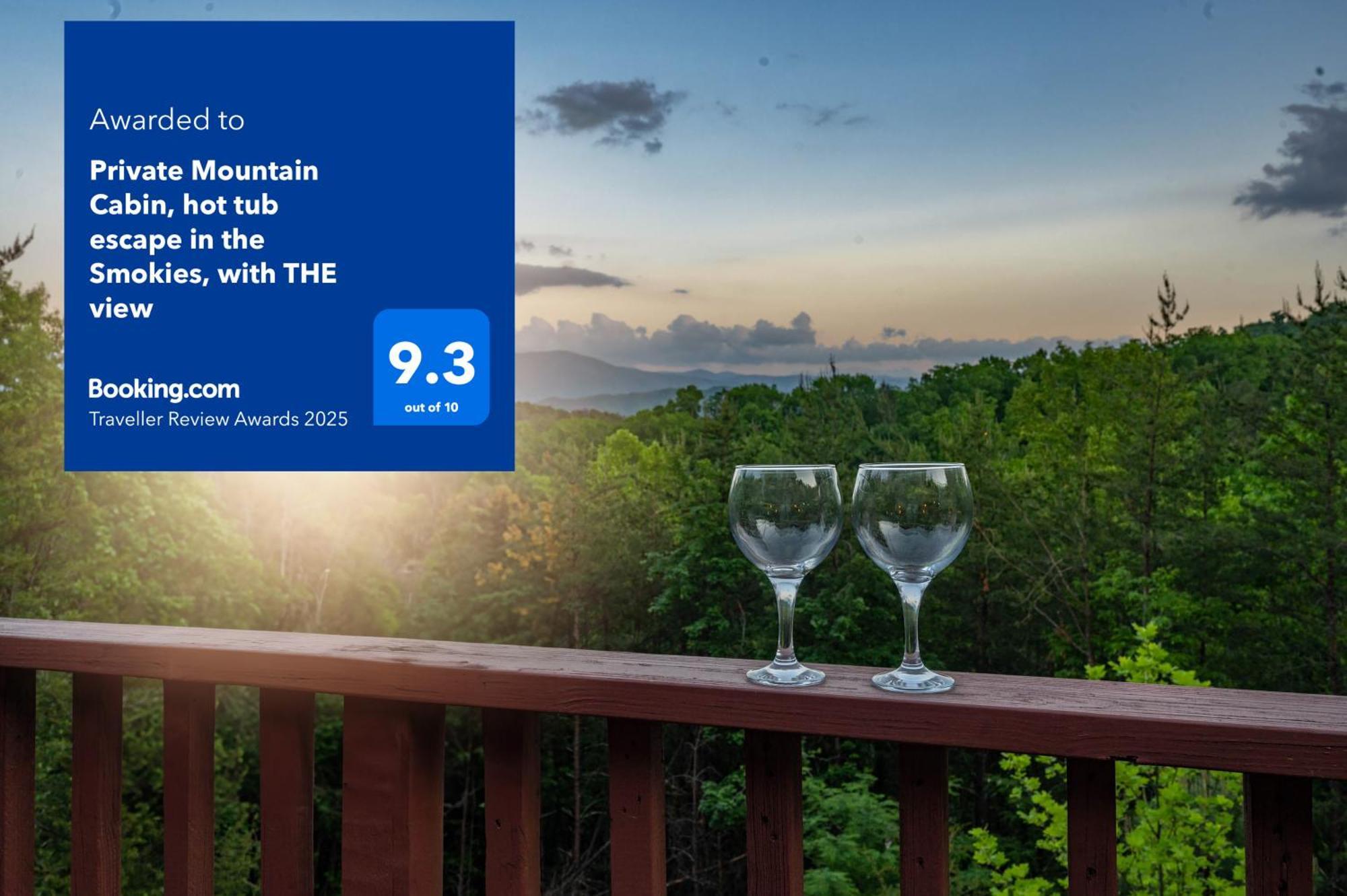 Private Mountain Cabin, Hot Tub Escape In The Smokies, With The View セバービル エクステリア 写真